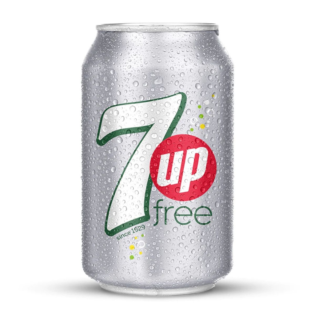 7UP Diet Lime Soft Drink Can, UAE - 24x300ml