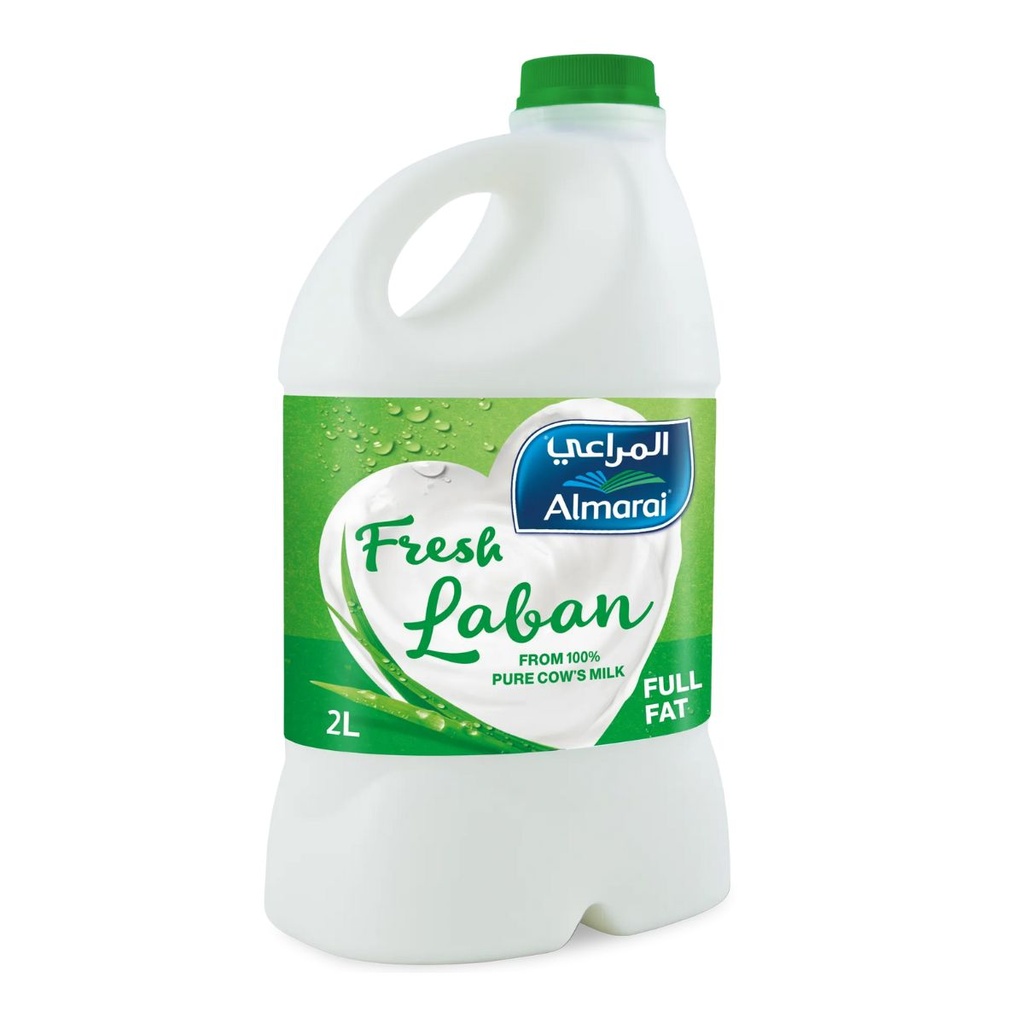 Al Marai Fresh Laban, Full Fat Drink - 1x2ltr