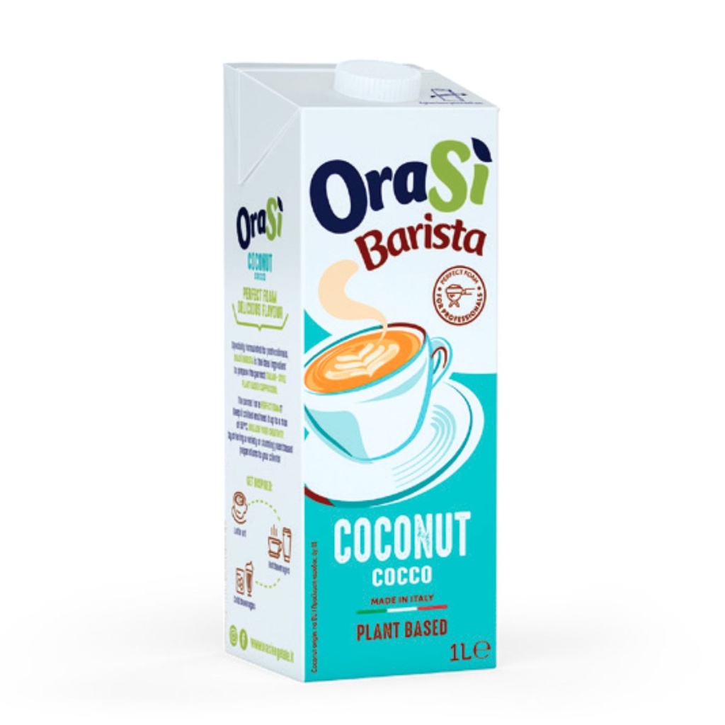 [BEVR-706181] Orasi Coconut Barista, Plant Based Milk - 12x1ltr