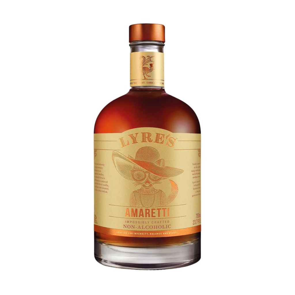 [BEVR-706150] Lyre's Amaretti Non-Alcoholic Spirit, Australia - 6x700ml