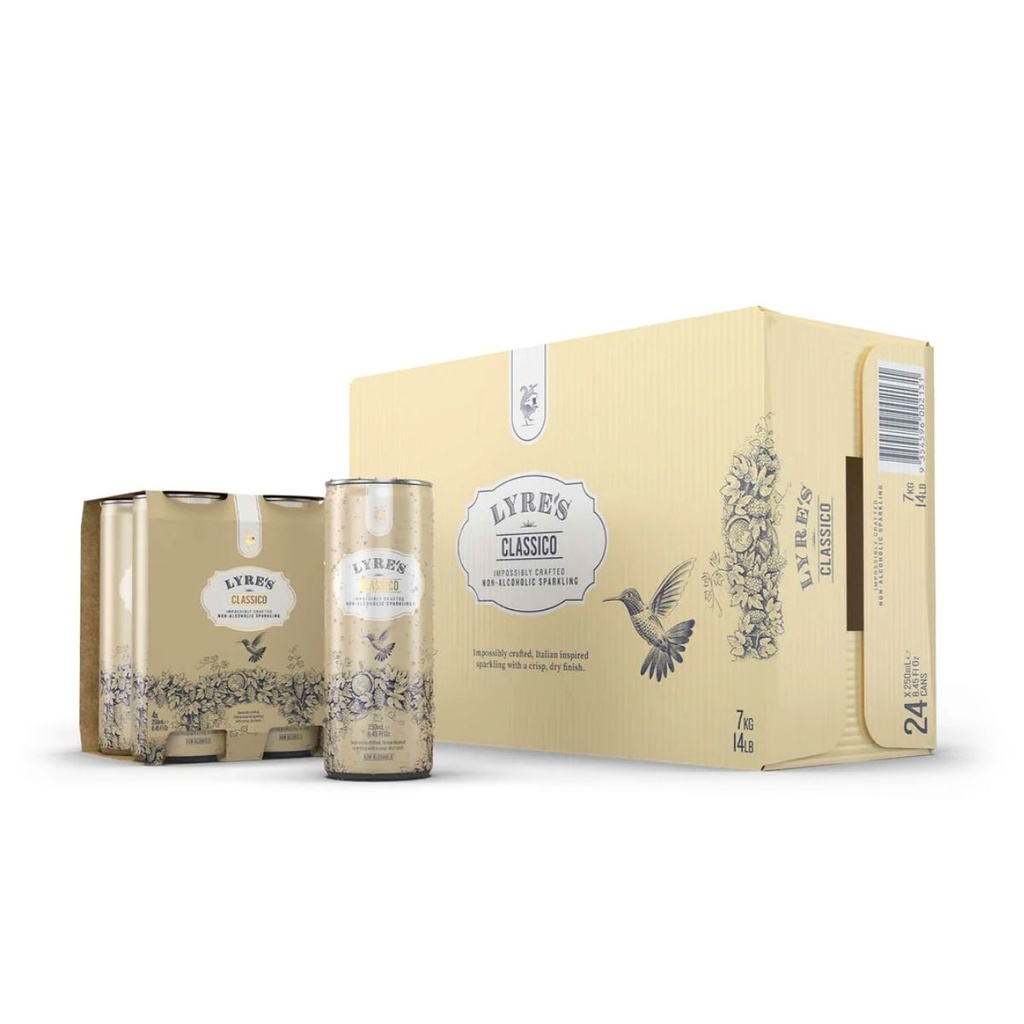 [BEVR-706158] Lyre's Classico Non-Alcoholic Spirit, Australia - 24x250ml