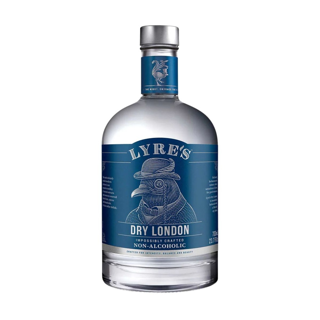 Lyre's Dry London Non-Alcoholic Spirit, Australia - 6x700ml