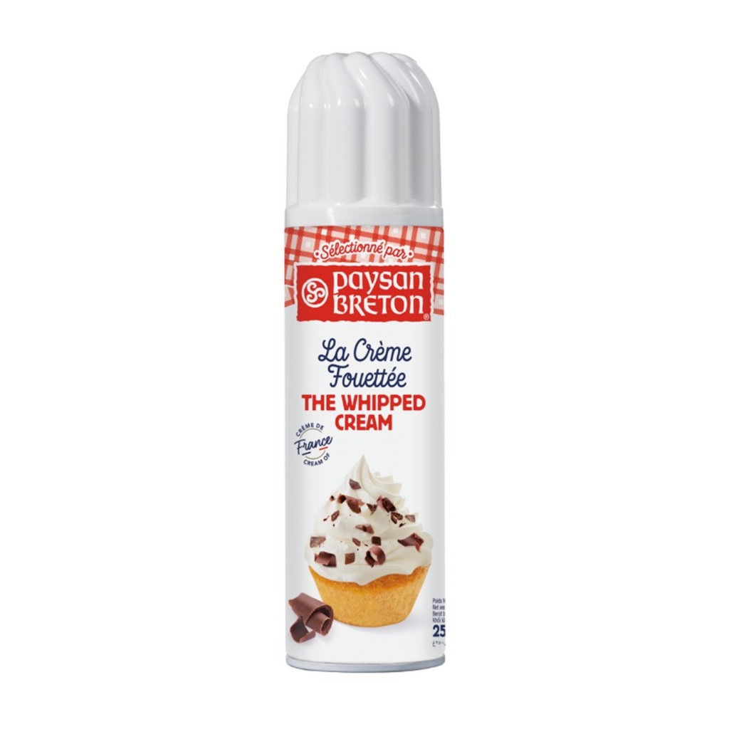[BREK-159234] Paysan Breton The Whipped Cream Spray, France - 12x250g