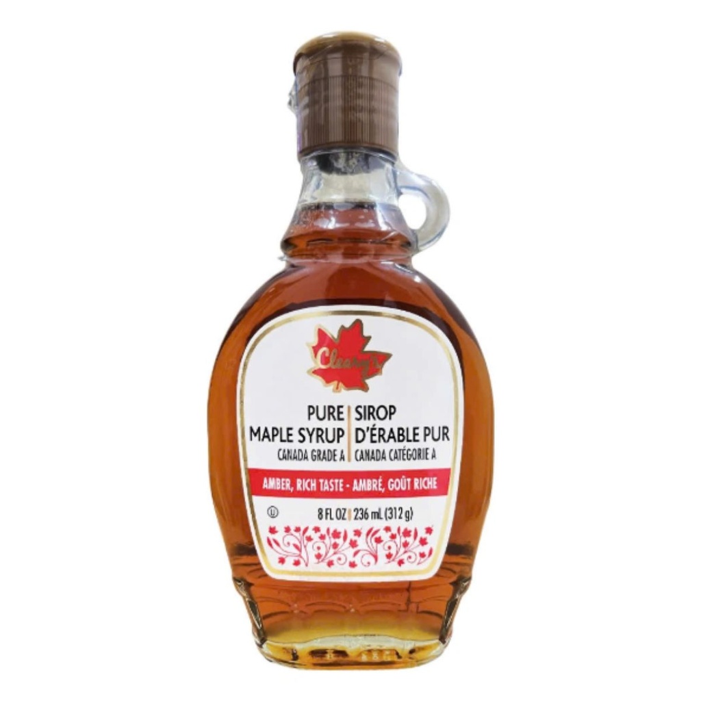 Cleary's Pure Maple Syrup, Grade A - 12x250g