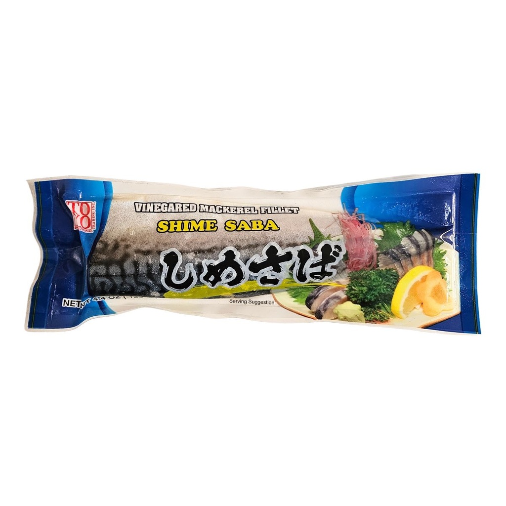 [FRJP-900595] QING Mackerel Shimesaba Fillet L - 60x125g