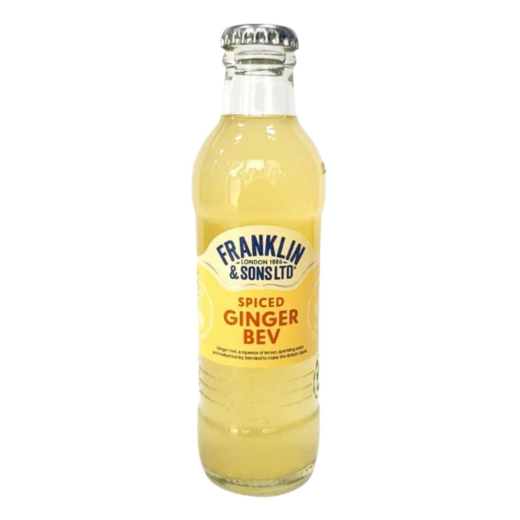 [BEVR-709040] Franklin & Sons Limited Spiced Ginger Bev - 24x200ml