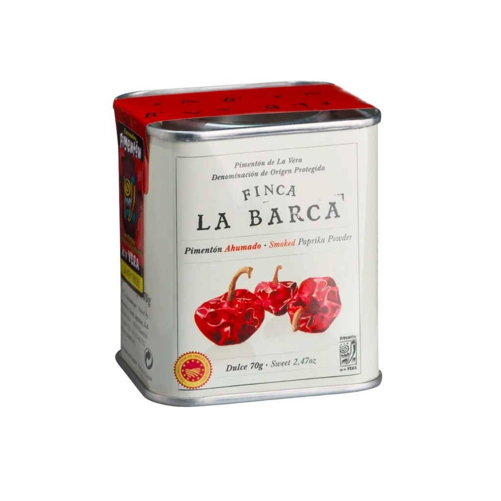 [SPIC-300038] Finca La Barca SWEET Smoked Paprika Powder, Spain - 1x70g