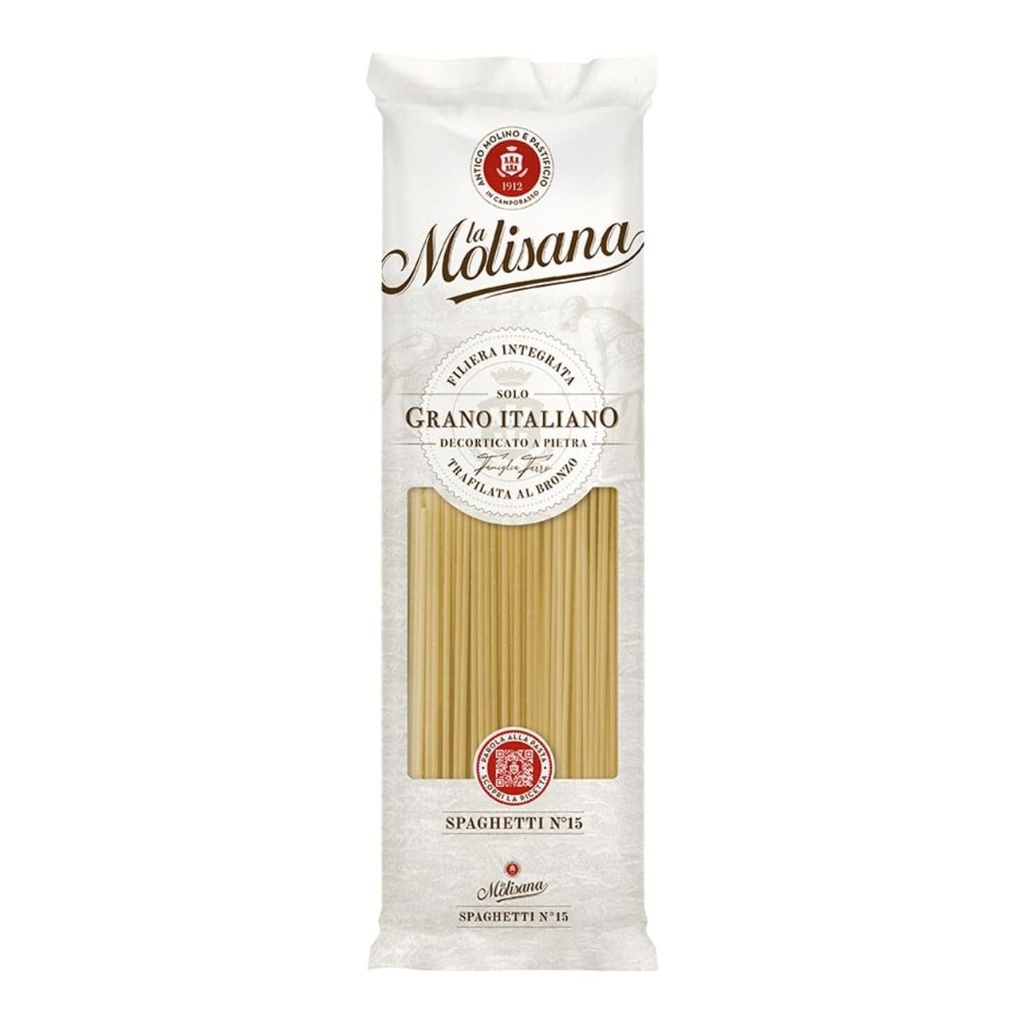 La Molisana Spaghetti No.15 Pasta, Italy - 24x500g