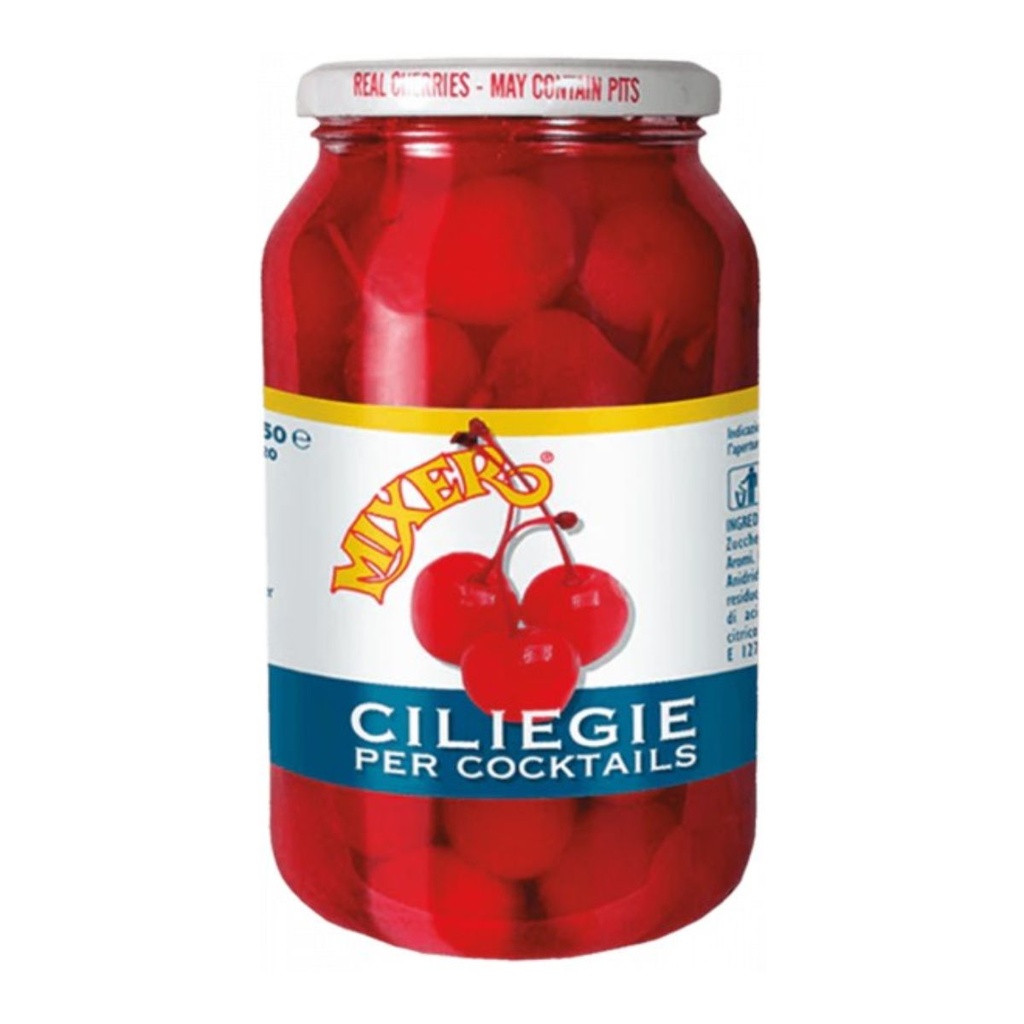 [FRUT-456023] Mixer Maraschino Cherries with Stem - 1x800g