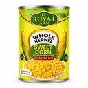 Royal Arm Whole Kernel Sweet Corn - 24x400g