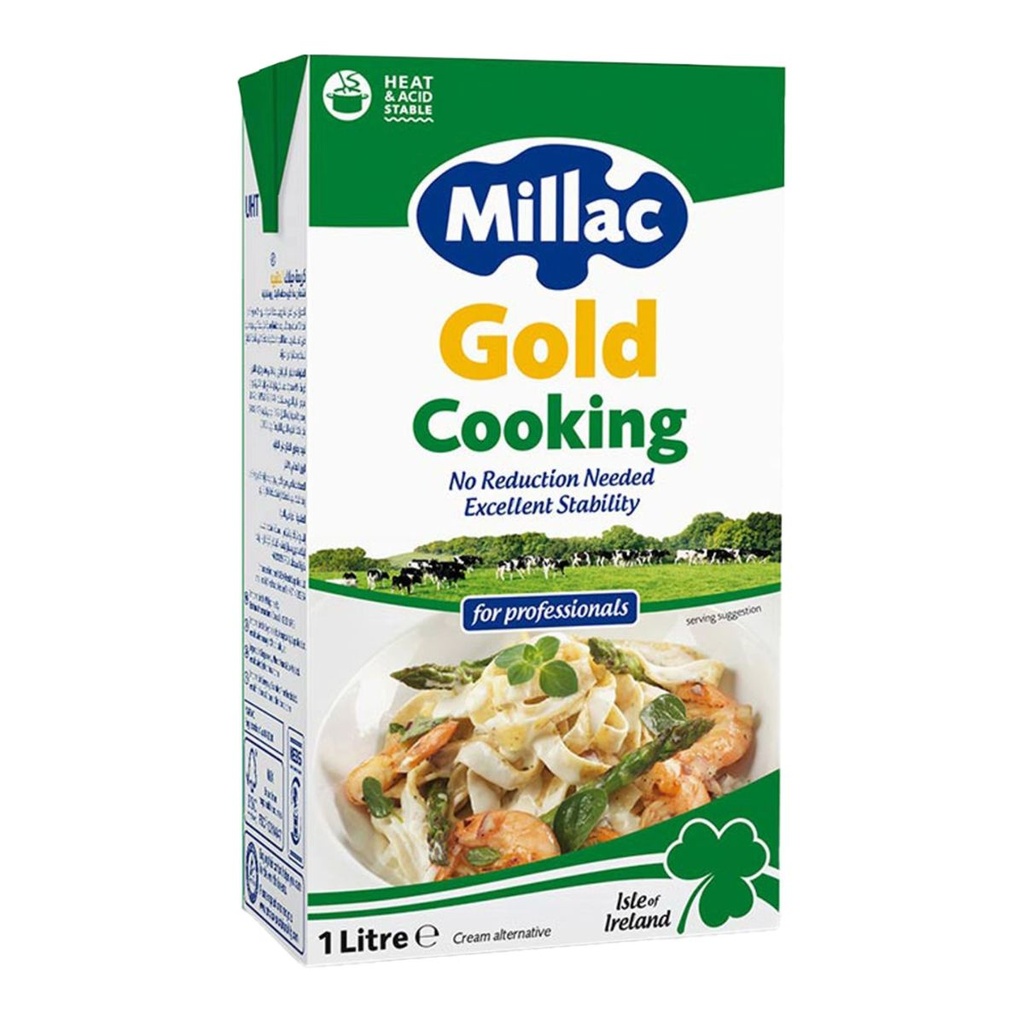 [BREK-159205] Millac Gold Cooking Cream, Green - 12x1ltr