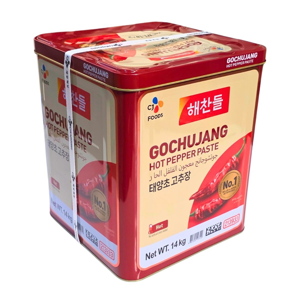 [SAJP-250510] CJ Haechandle Gochujang Hot Pepper Paste, Korea - 1x14kg