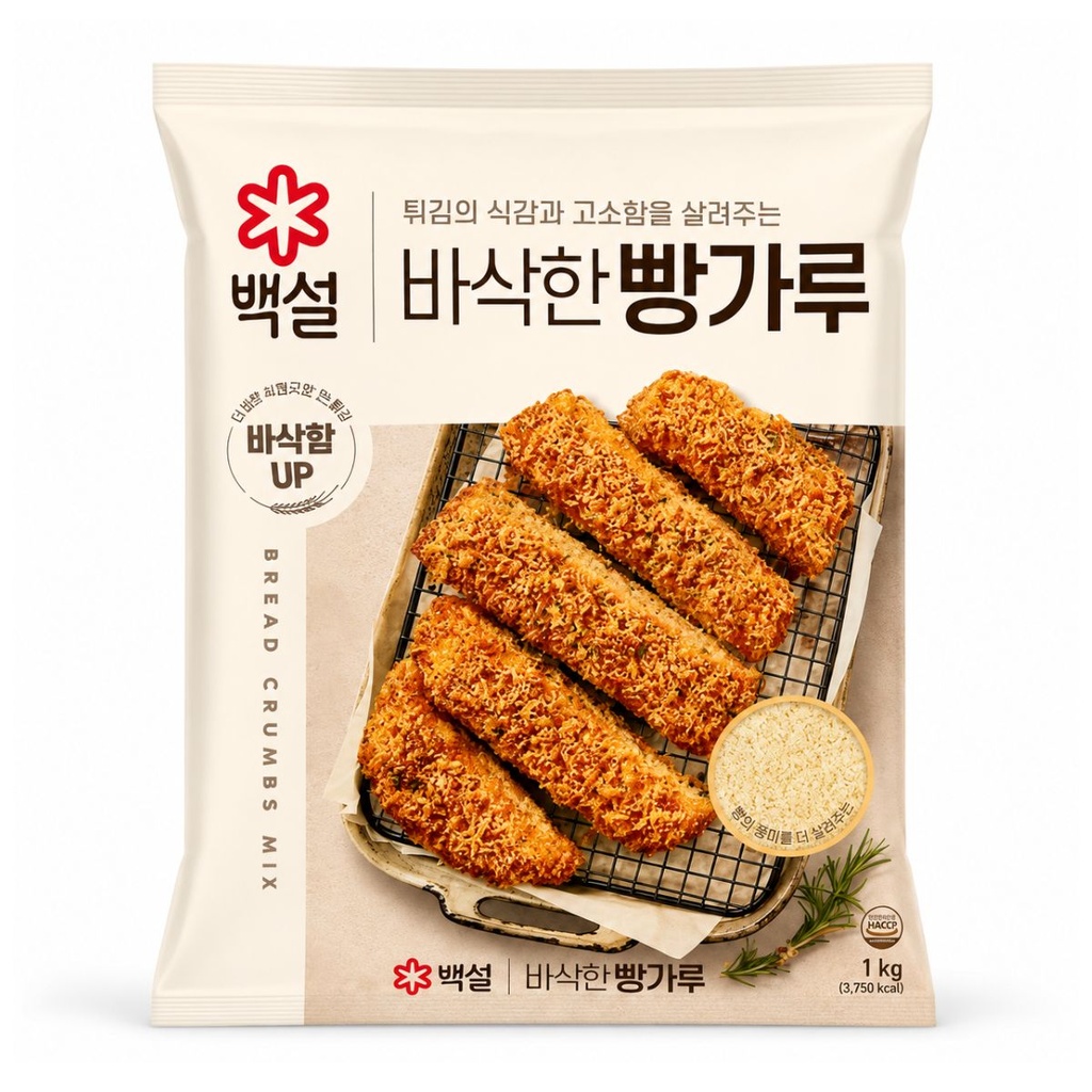 [FLOR-381021] Beksul Panko Bread Crumbs, Korea - 10x1kg