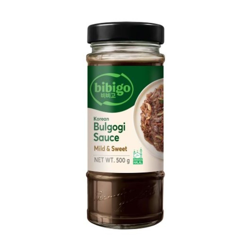 Bibigo Bulgogi Sauce, Mild & Sweet, Korea - 12x500g