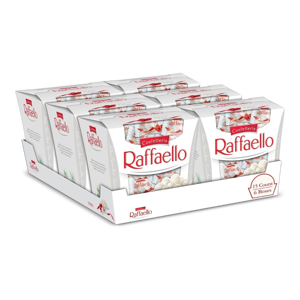 [CONF-102075] Raffaello White Crispy Coconut Chocolate - 6x150g