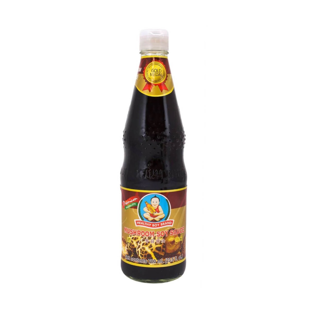 [SAUC-258356] Healthy Boy Dek Som Boon Sweet Soy Sauce - 12x940g