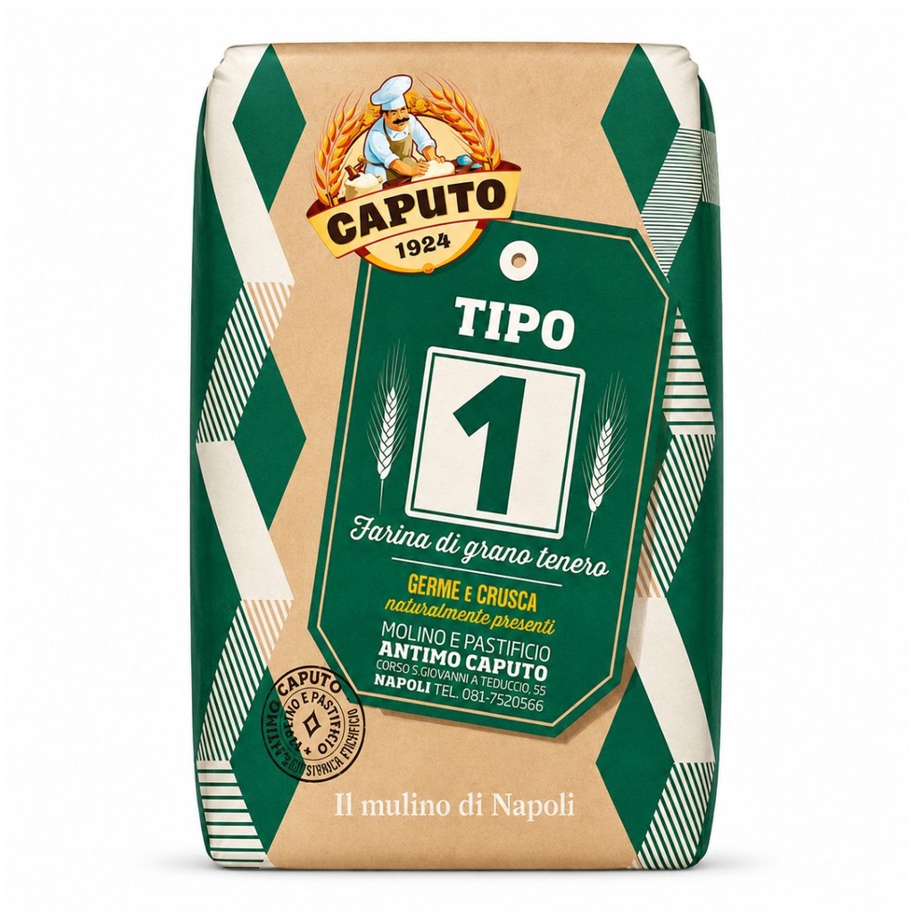 [FLOR-383623] Caputo Tipo 1 Flour, Italy - 1x25kg