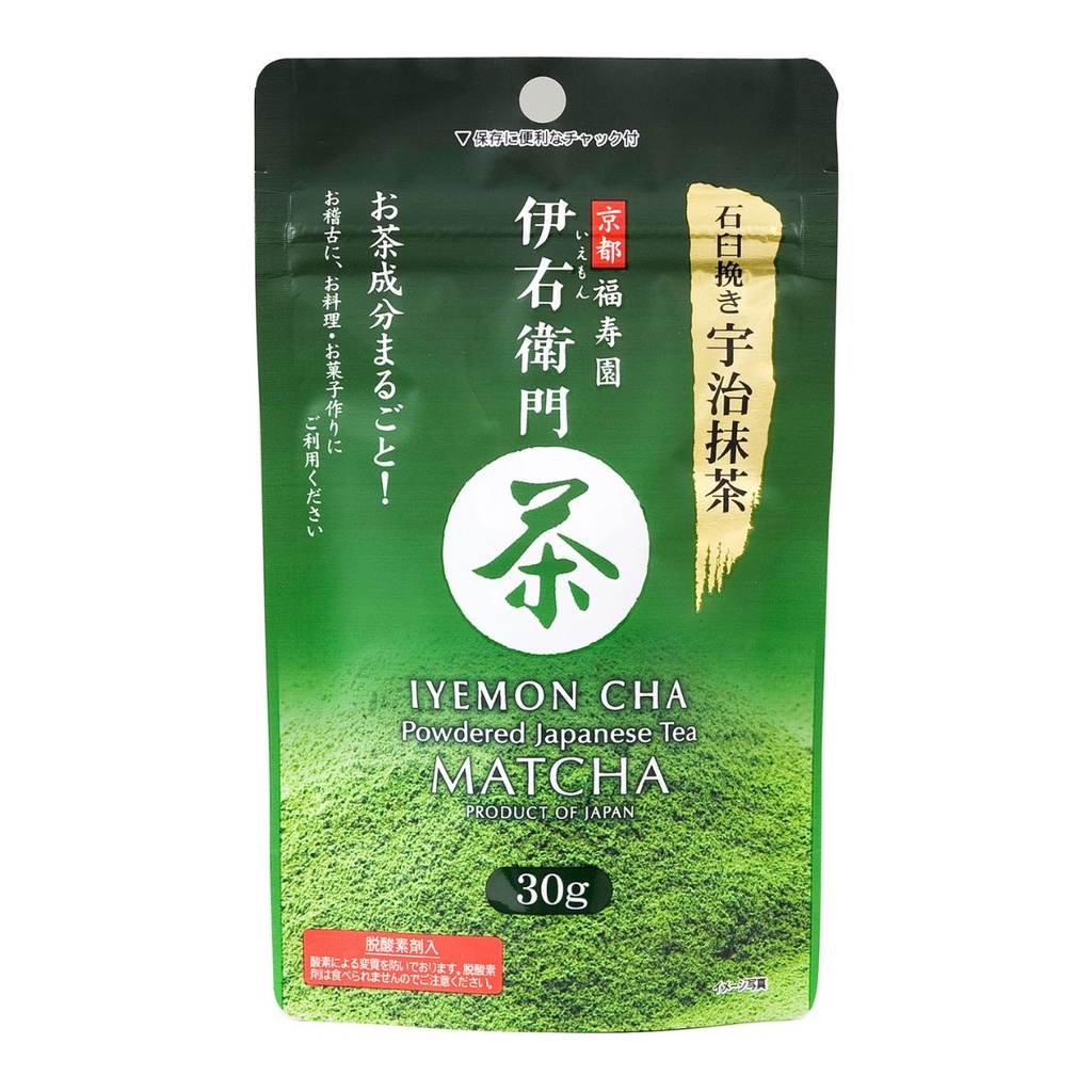 Ujinotsuyu iyemon cha Isiusubiki Matcha, Japan - 36x30g