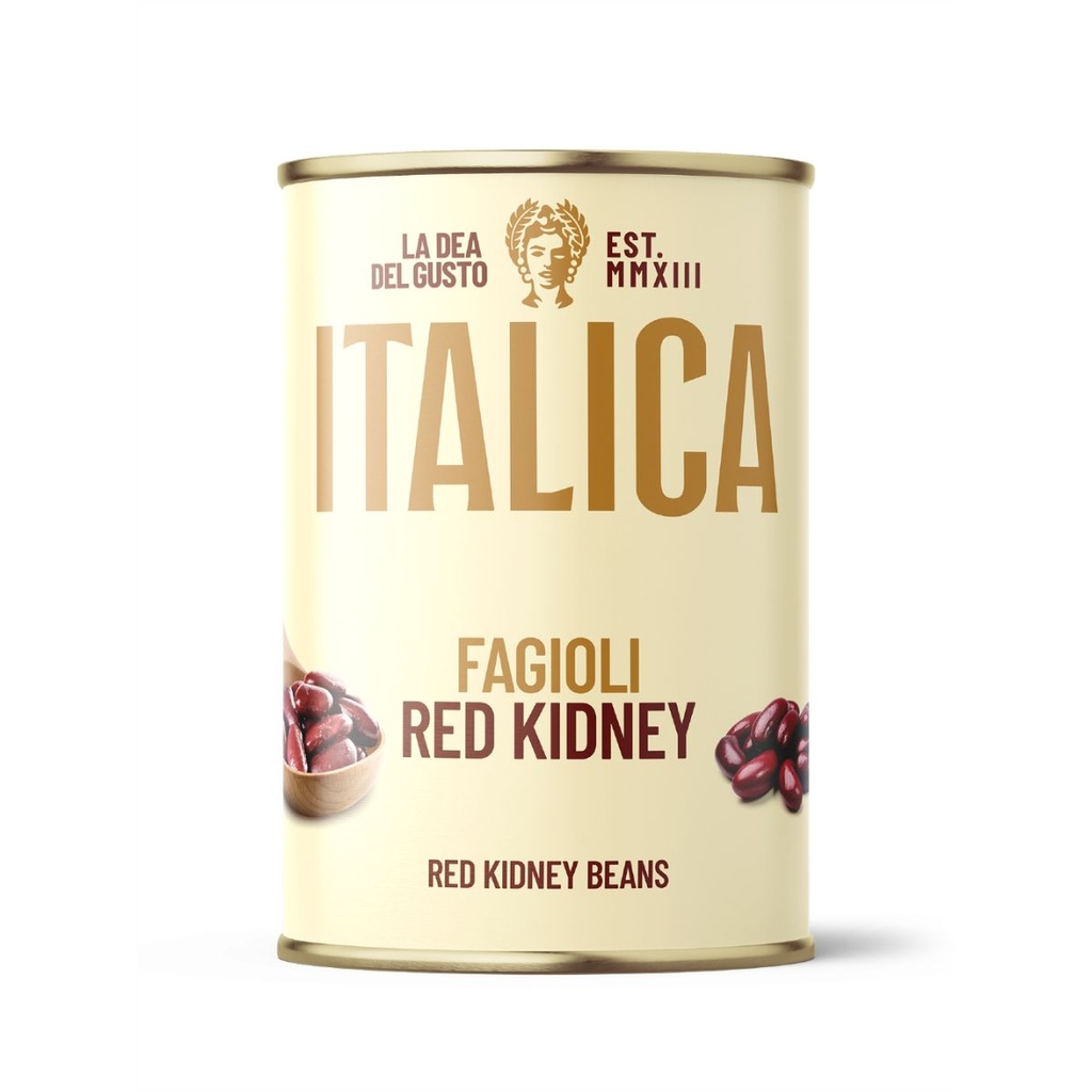 [VEGT-601545] Italica Red Kidney Beans, Italy - 12x400g