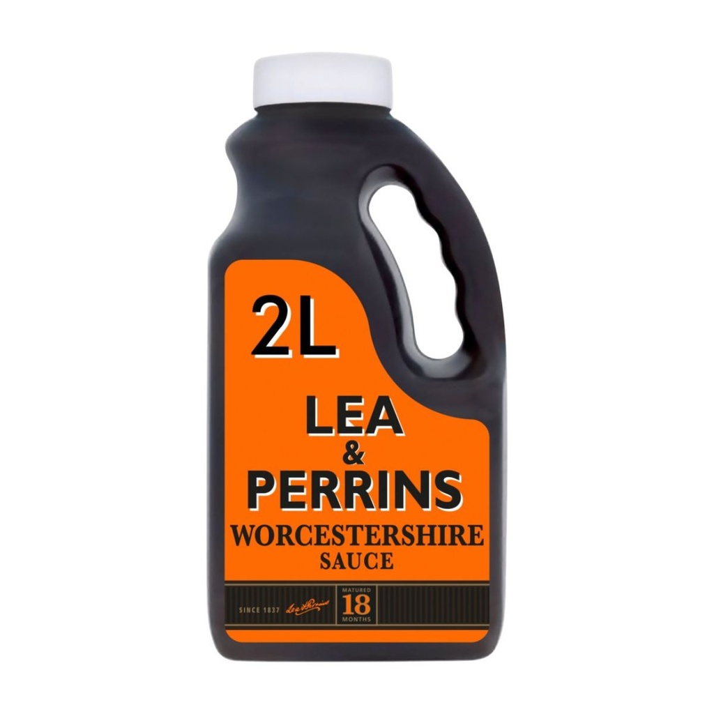[SAUC-255566] L&P Worcestershire Sauce, UK - 2x2ltr