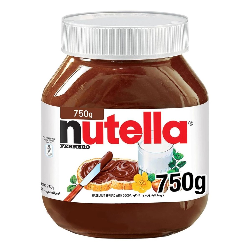 [CONF-102052] Nutella Chocolate Spread, GR - 12x750g