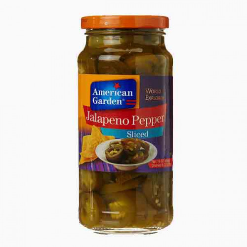 American Garden Sliced Jalapeno Pepper - 12x16oz