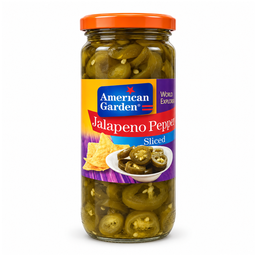 American Garden Sliced Jalapeno Pepper - 12x16oz