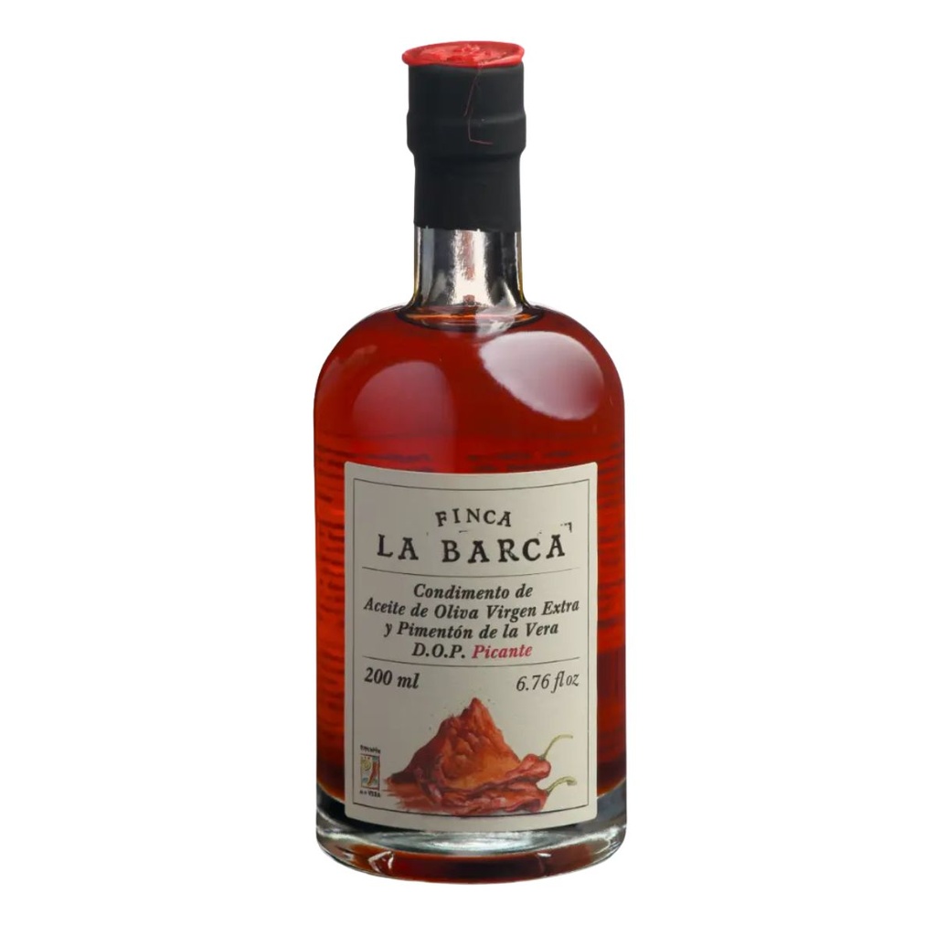 Finca La Barca Paprika HOT Smoked Extra Virgin Olive Oil, Spain - 1x200ml