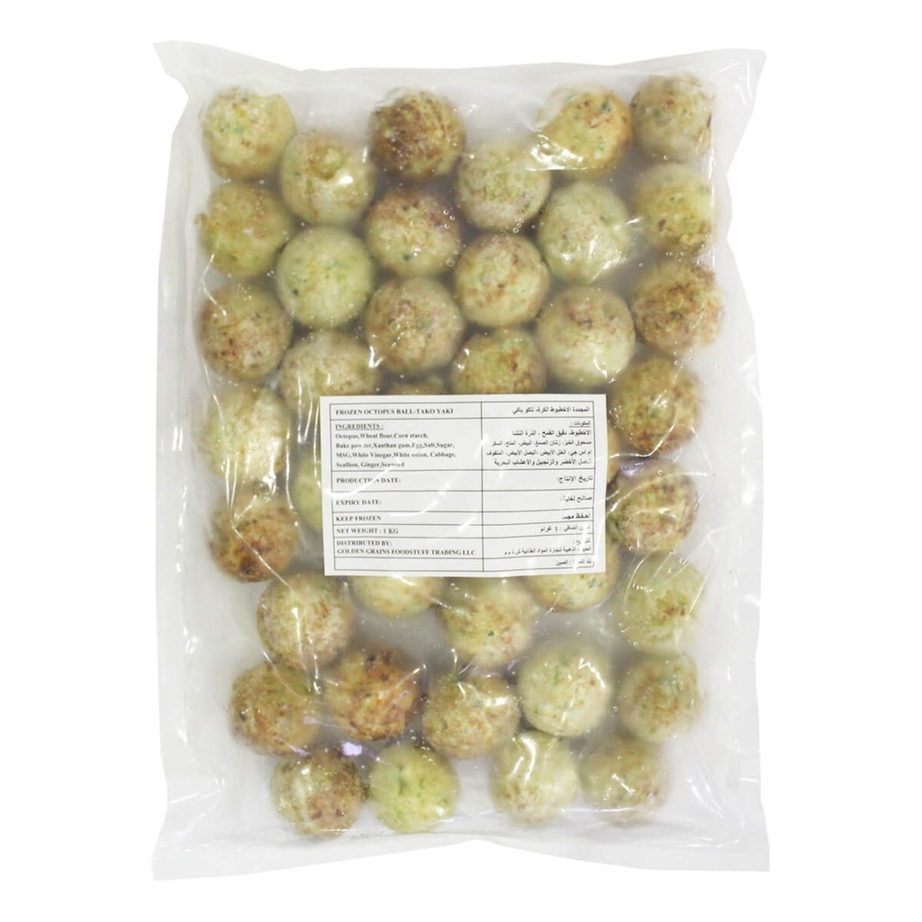 GGFT 10% Takoyaki Octopus Ball, CN - 10x1kg