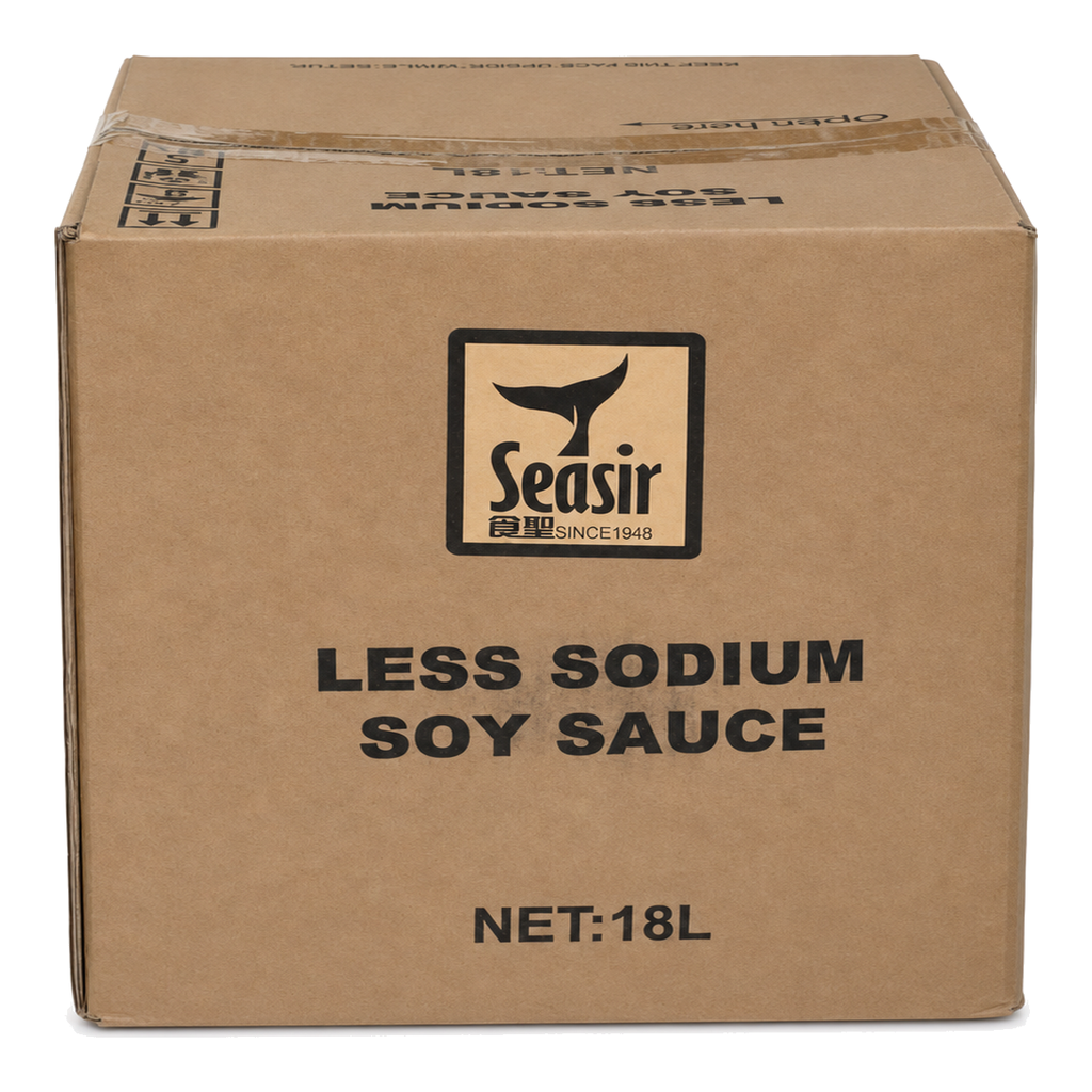 Seasir Less Salt Soy Sauce 0% - 1x18ltr