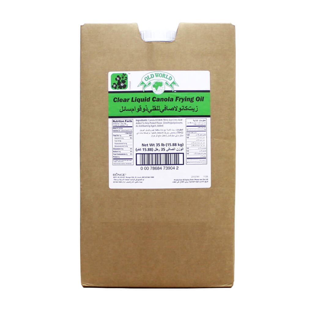 [OILS-651050] Old World Canola Frying Oil, USA - 1x35lbs