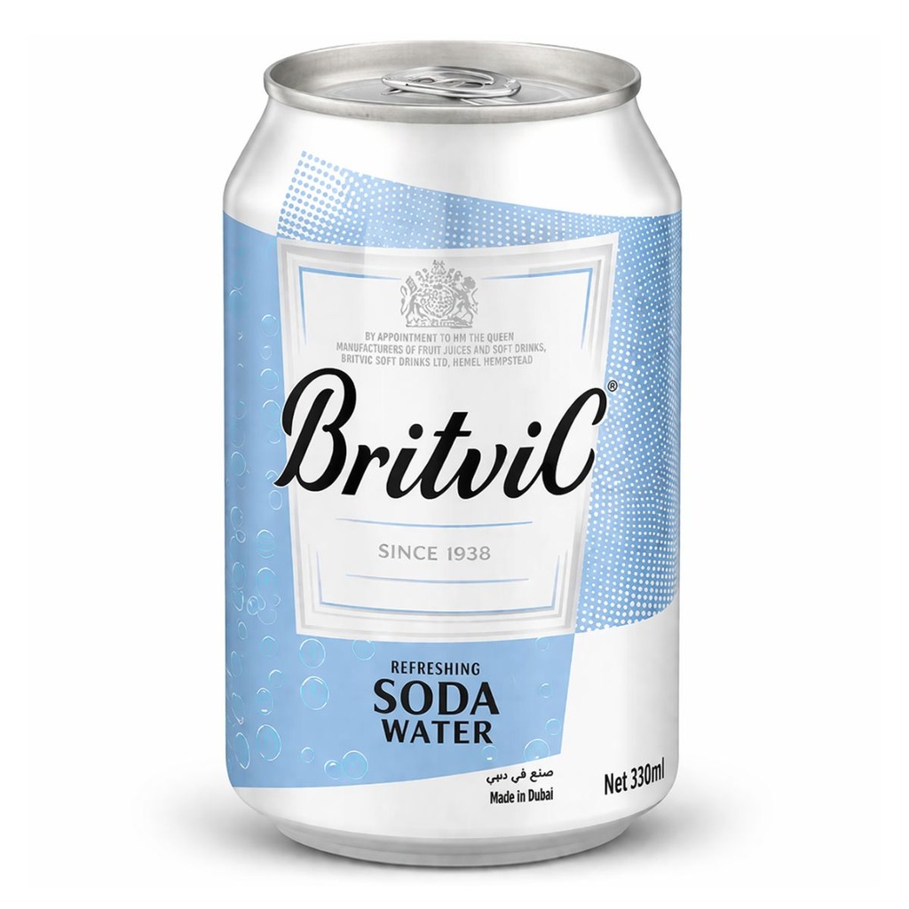 [BEVR-703020] Britvic Soda Water - 24x300ml