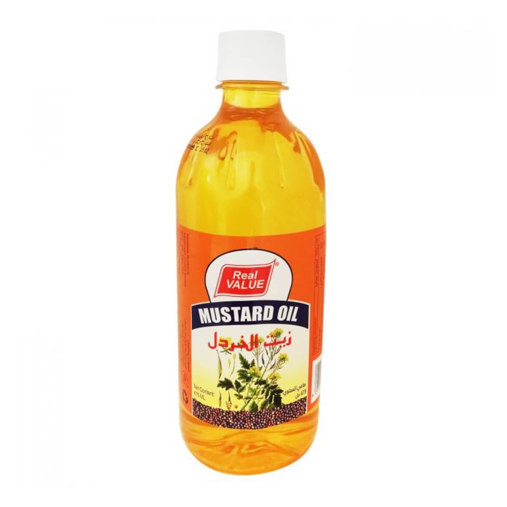 [OILS-651060] Real Value Mustard Oil - 12x475ml