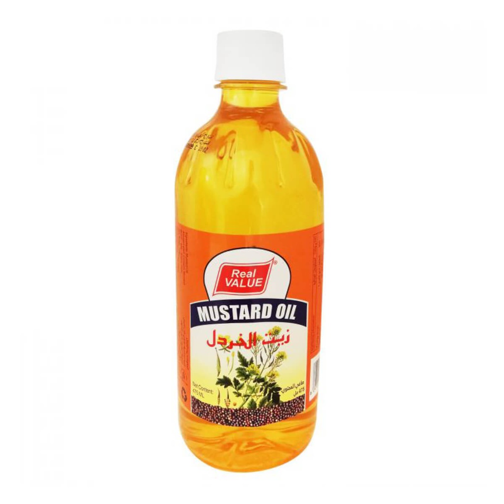 Real Value Mustard Oil - 12x475ml