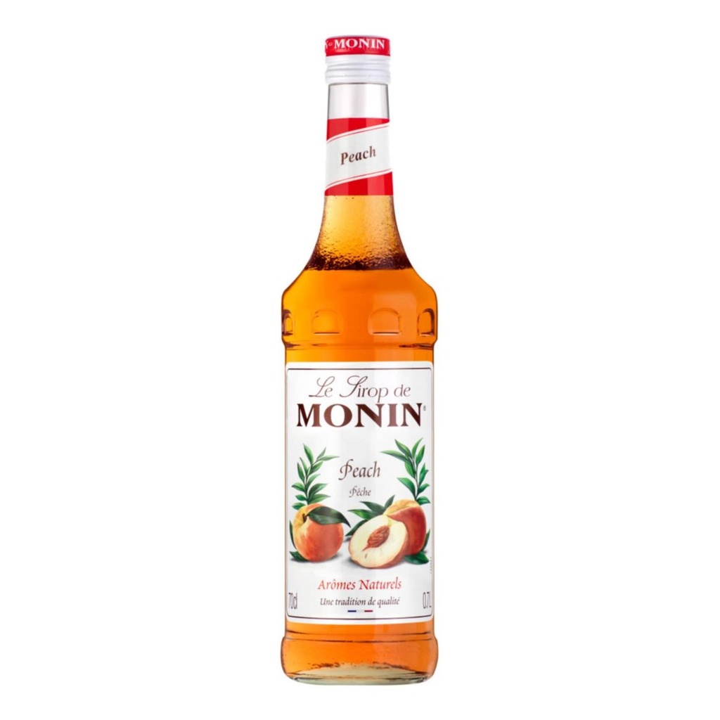 [BREK-358354] Monin Peach Syrup, France  - 6x700ml