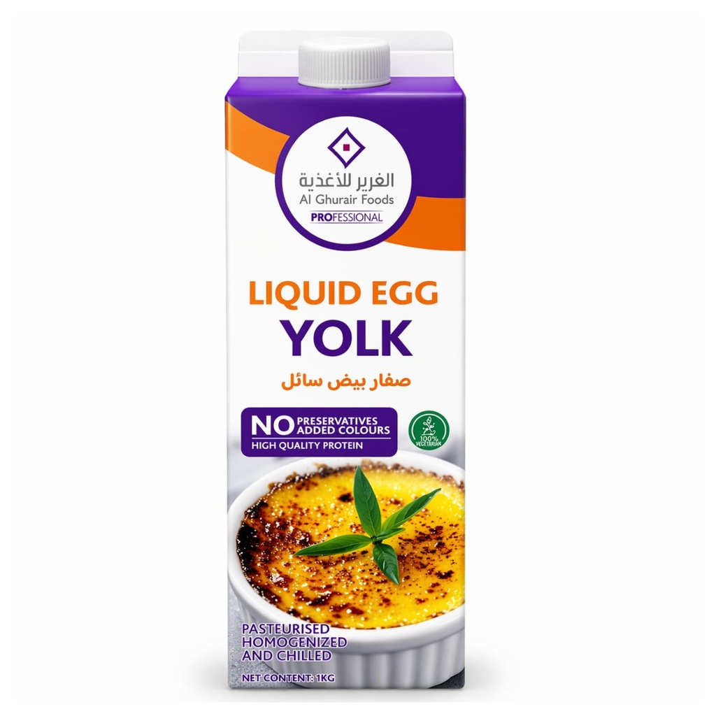 [BREK-151989] Al Ghurair Foods Liquid Egg Yolk, UAE - 1x1kg