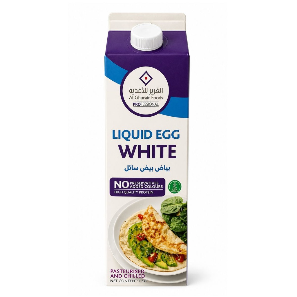 [BREK-151986] Al Ghurair Foods Liquid Egg White, UAE - 1x1kg