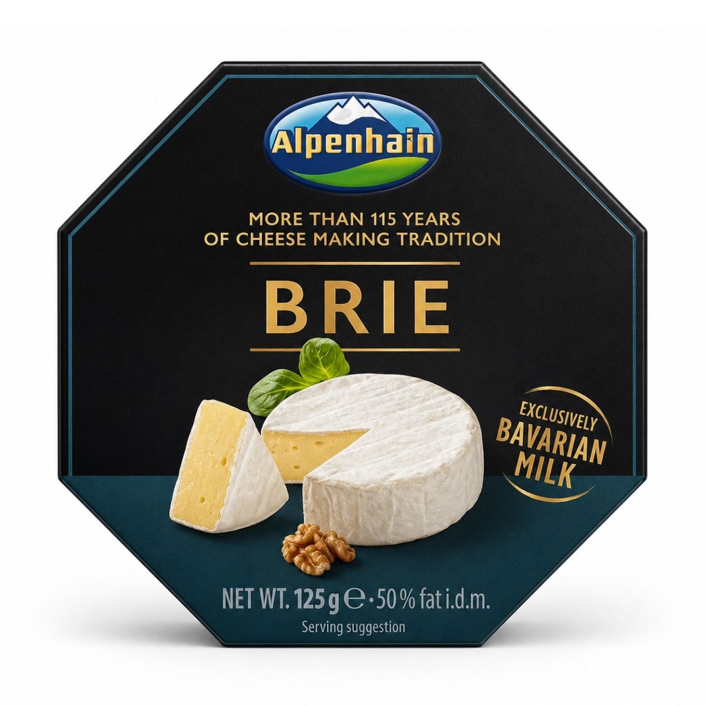 Alpenhain Brie Cheese - 36x125g