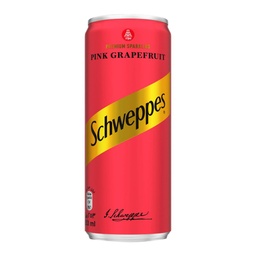 Schweppes Pink Grapefruit, Sparkling Soft Drink - 24x253ml