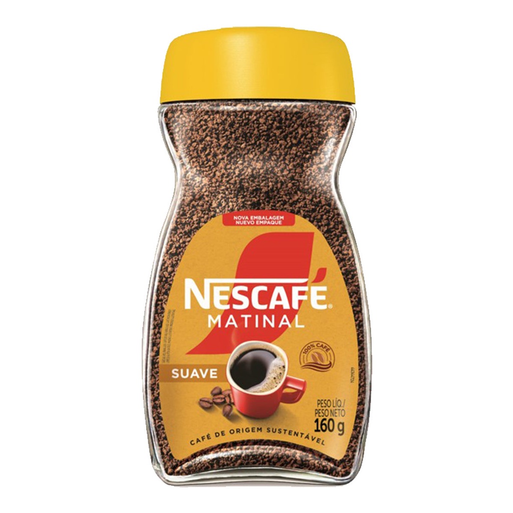 Nescafe Matinal Coffee Powder Suave - 12x160g