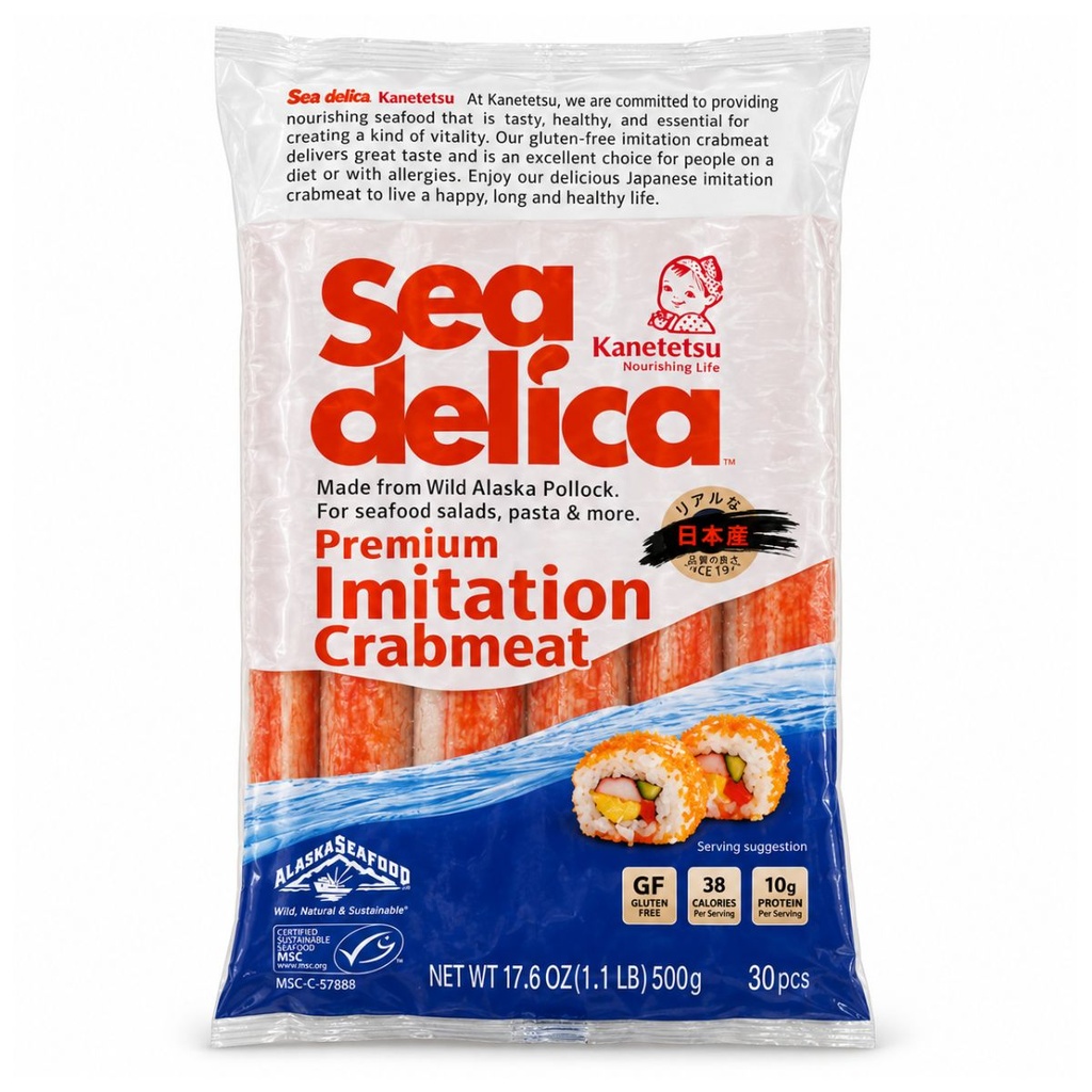 Sea Delica Osaki Crab Stick, Japan - 20x500g
