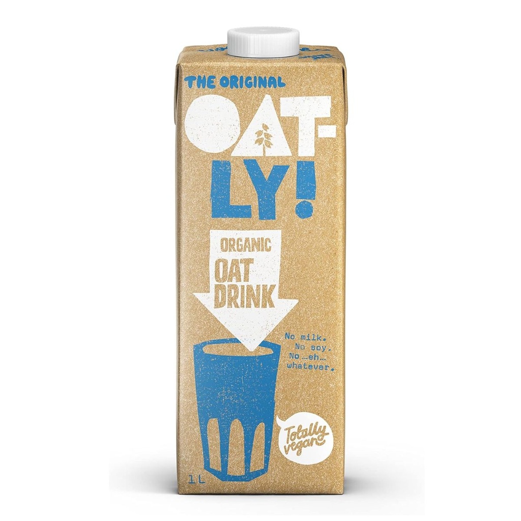 Oatly Organic Oat Milk - 6x1ltr