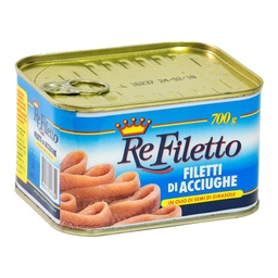 ReFiletto Anchovy Fillet in Sunflower Oil - 12x700g