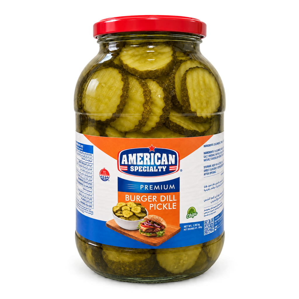 American Specialty Burger Dill Chips - 6x1.95kg