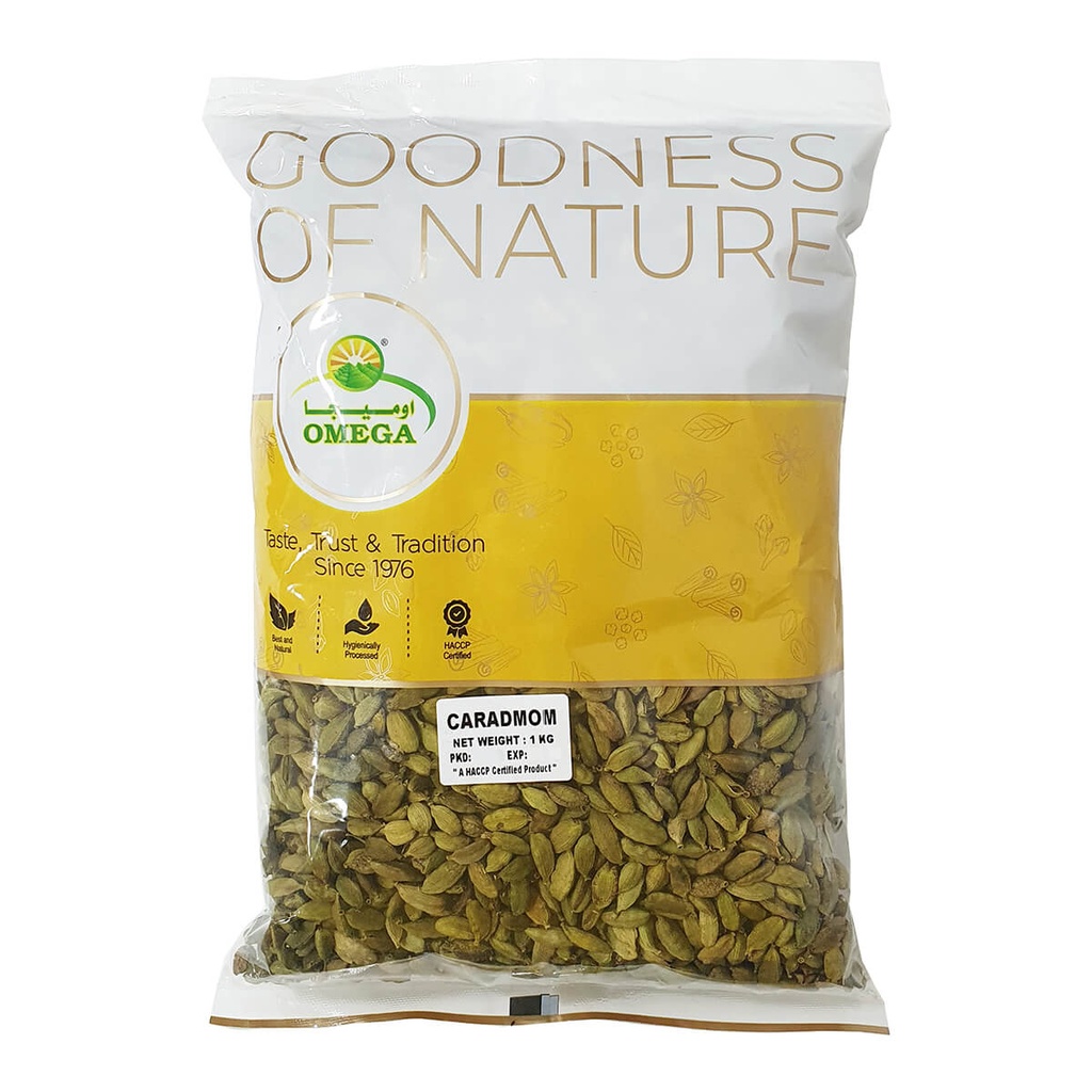 [SPIC-300060] Omega Green Cardamom 7-8MM - 1x1kg