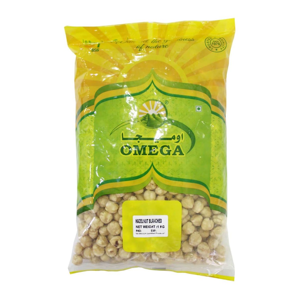 [NUTS-471033] Omega Hazelnut Skinless Blanched - 1x1kg