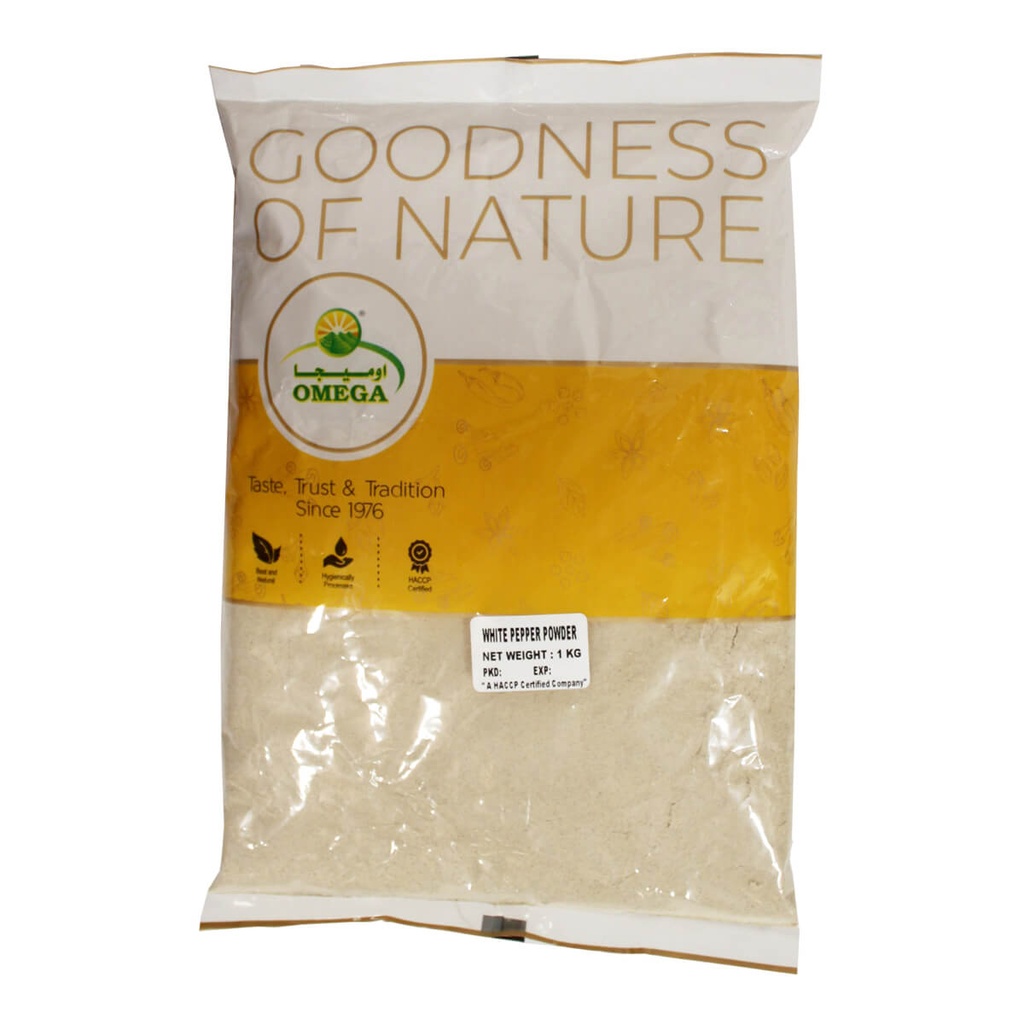 [SPIC-307507] Omega White Pepper Powder - 1x1kg
