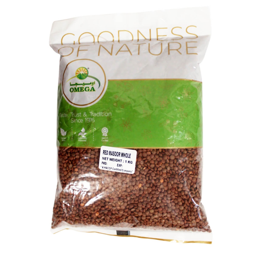 [LENT-405680] Omega Red Masoor Dal - 1x1kg