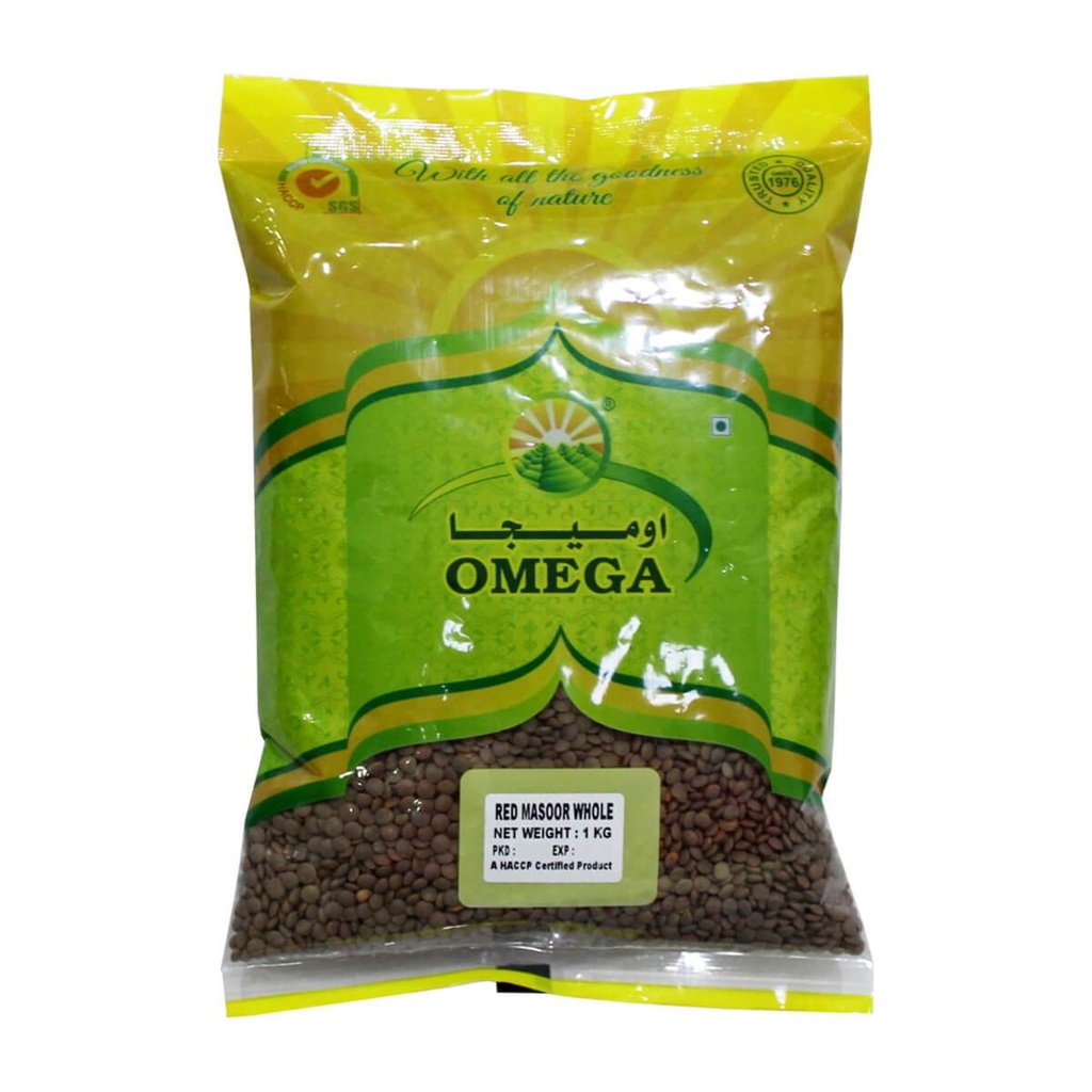 [LENT-405679] Omega Red Lentil Whole - 1x1kg