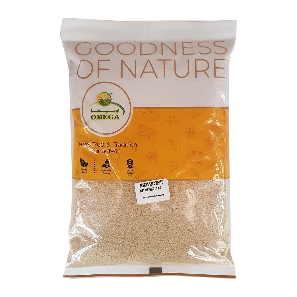 [LENT-405683] Omega White Sesame Seed - 1x1kg